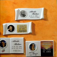 Pergaminho em fotoceramica