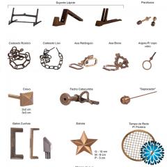 Suporte Livros em metal para campas e jazigos(Sepulturas)Calços para lapides Asas  