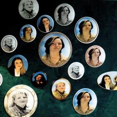 Fotoceramica Ovais e redondas