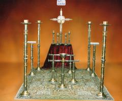 Conjunto de metal tipo Inox