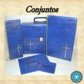 Conjuntos Pasta-Livro Condolência-Bolsa Documentos-Livro Porta Cartões
