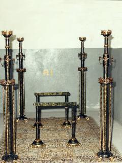 Conjunto metal Lacado