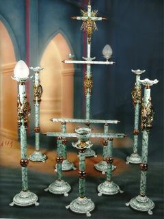 Conjunto metal Lacado Ref.141