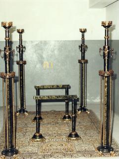 Conjunto metal Lacado Ref.147