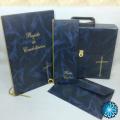 Conjuntos Pasta-Livro Condolência-Bolsa Documentos-Livro Porta Cartões